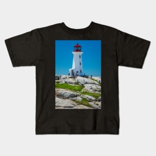 Peggy's Cove Lighthouse Kids T-Shirt